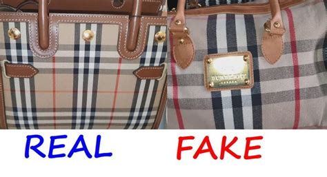 how to tell if a burberry bag is real